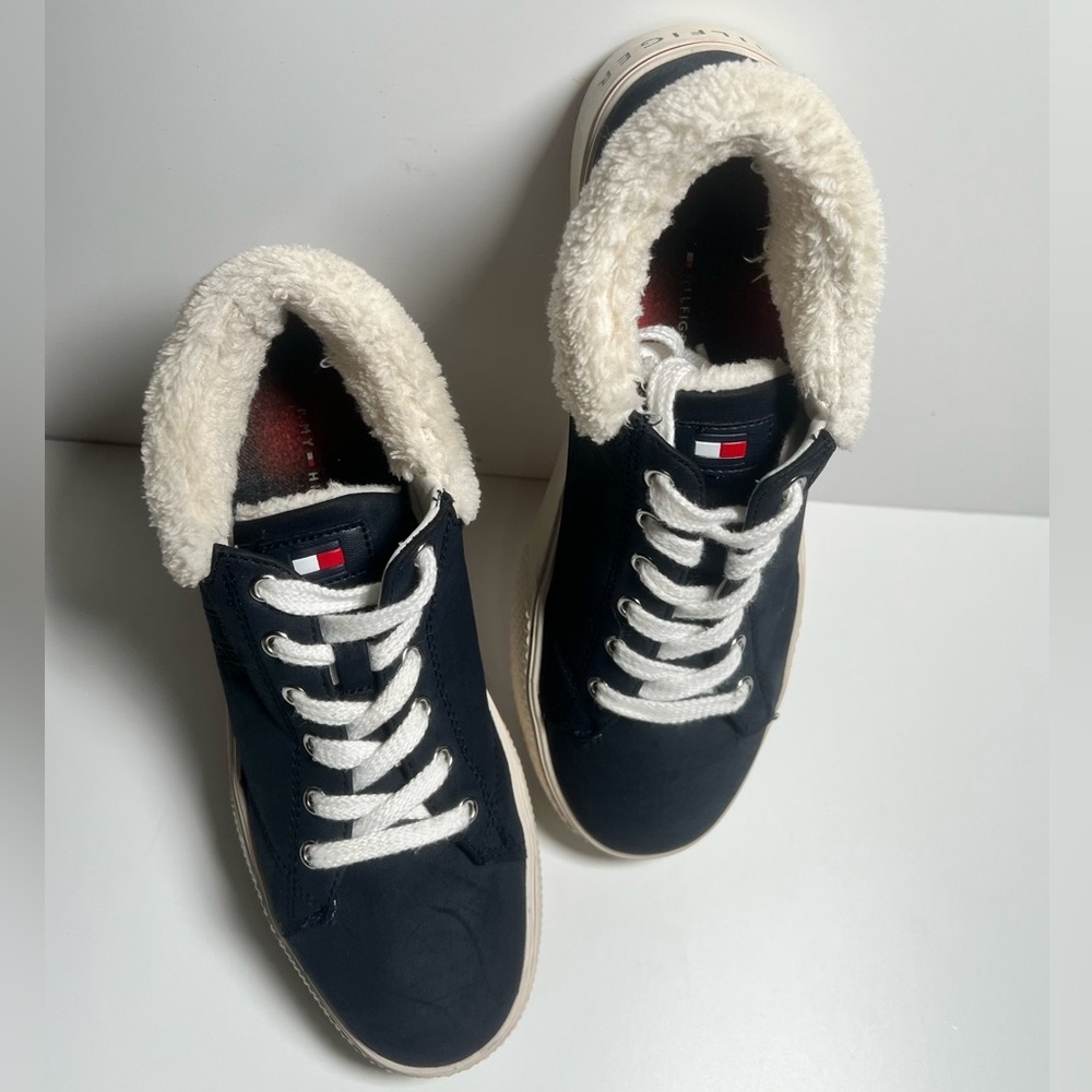 Tommy Hilfiger | Shoes | Tommy Hilfiger Dark Blue SAVERI Faux